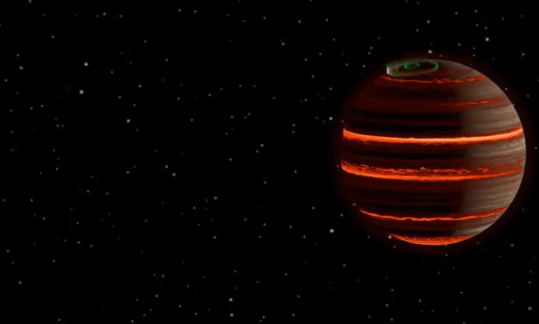 Astrônomos registram auroras em planeta sem estrela, diz pesquisa