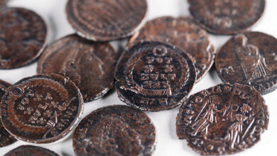 Arqueólogos revelam descoberta de moedas de 1.600 anos sob Galileia