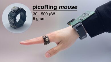 Tecnologia apresenta smart ring que substitui mouse