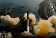 SpaceX realiza teste do foguete Starship para missão à Lua e Marte