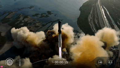 SpaceX realiza teste do foguete Starship para missão à Lua e Marte