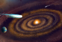 ALMA Detects Heavy Water in Planet-Forming Disk around Distant Protostar