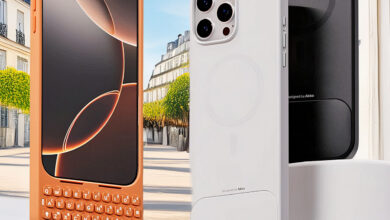 Akko MetaKey resgata design clássico no iPhone 17 Pro Max
