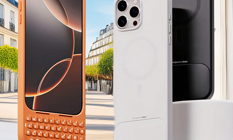 Akko MetaKey resgata design clássico no iPhone 17 Pro Max