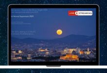 NASA transmite superlua de colheita ao vivo hoje à noite