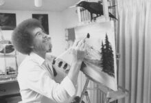 Leilão de pinturas de Bob Ross apoia TVs locais em crise