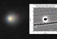 NASA captura cometa 3I/ATLAS jorrando jato em direção ao Sol