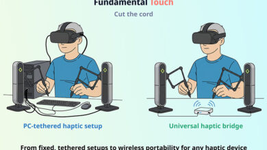 Fundamental XR lança Fundamental Touch para haptica sem fio