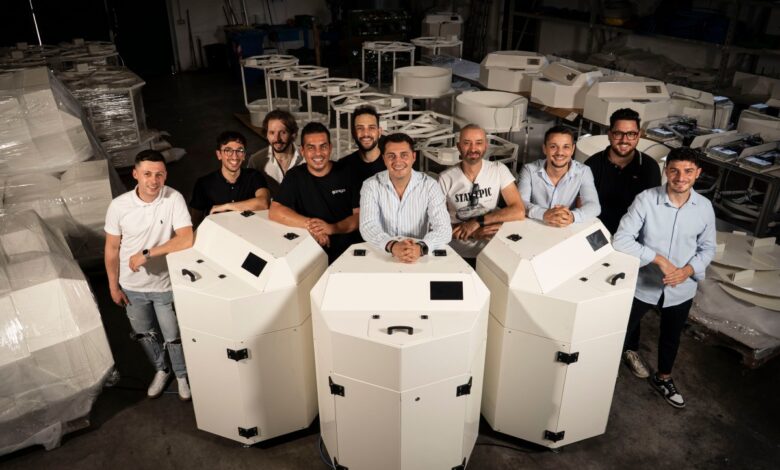Ganiga apresenta robôs de triagem de resíduos no TechCrunch Disrupt
