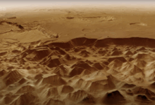 Satélite capta Xanthe Terra em estudo inédito de Marte