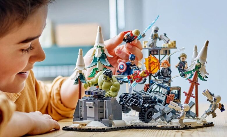 LEGO Marvel Avengers tem preço abaixo do esperado com 6 minifigures