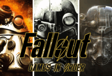 Exploração de Fallout: jogos em ordem de lançamento e missão