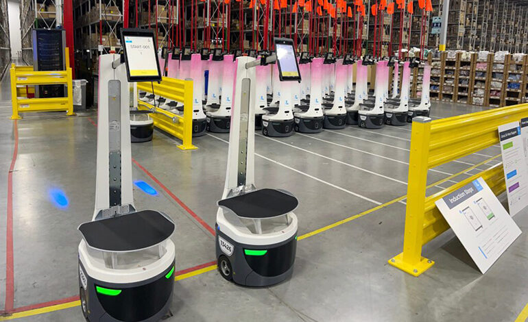 Locus Robotics supera 6B picks com robôs autônomos