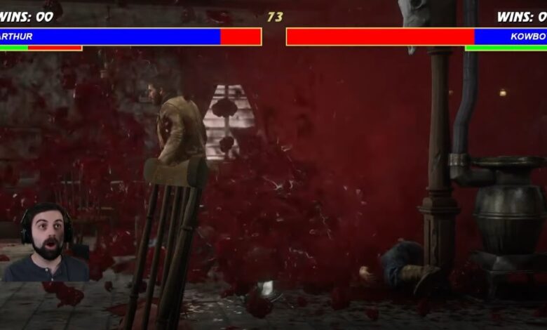 Red Dead Redemption 2 ganha modo Mortal Kombat insano
