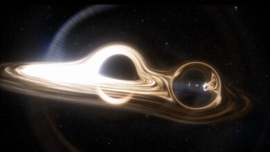 Astrônomos registram em pesquisa dois buracos negros em órbita