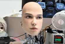 Empresa chinesa avança com tecnologia de rosto robótico realista