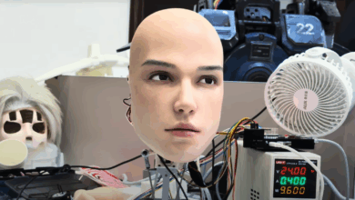 Empresa chinesa avança com tecnologia de rosto robótico realista