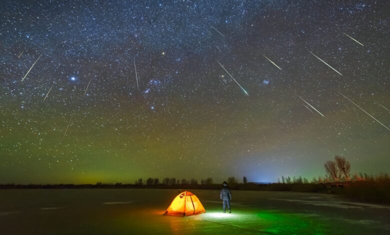 Astronomia registra Orionids 2025 e novas passagens de cometas