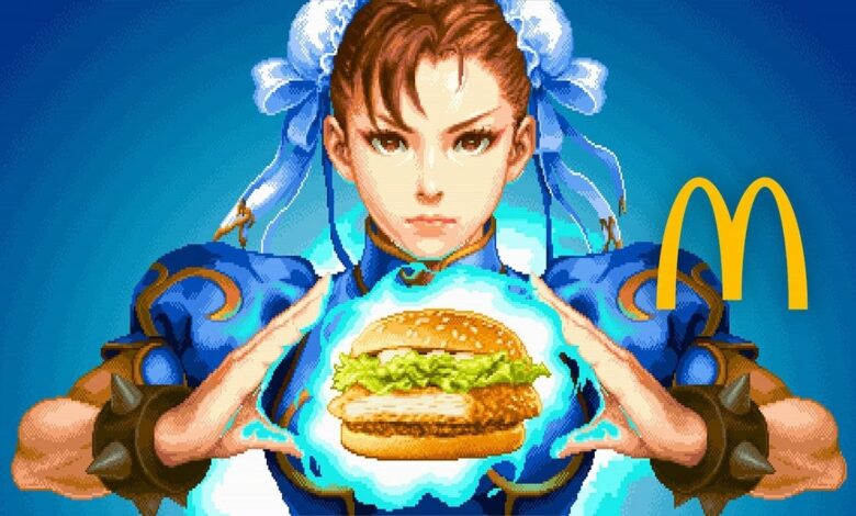 McDonald's lança burgers de Street Fighter no Japão