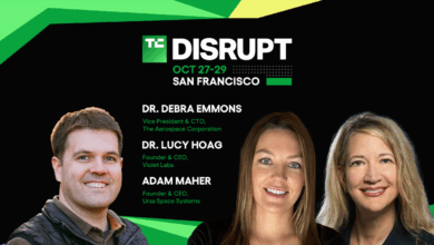 AI impulsiona captação de startups no espaço na Disrupt 2025