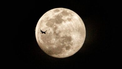 NASA revela fotos do primeiro superlua de 2025