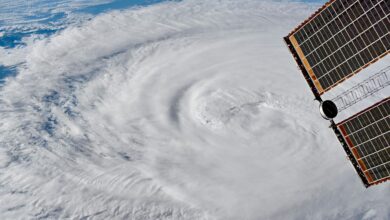NASA observa tufão pela ISS entre 6 e 10 de outubro 2025