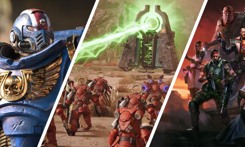 Warhammer 40.000: novos jogos exploram missões espaciais