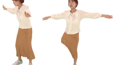 Modelo de AI reproduz movimentos de roupas em avatares