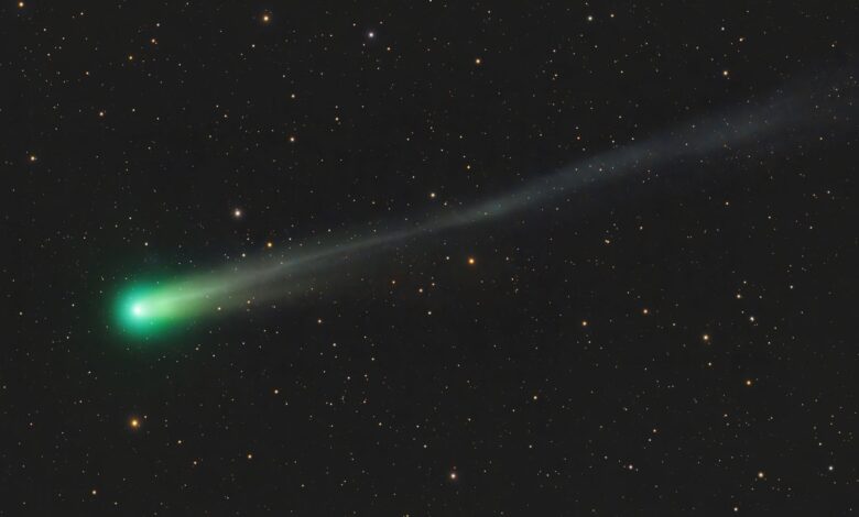 NASA observa cometa Lemmon iluminar o céu em outubro