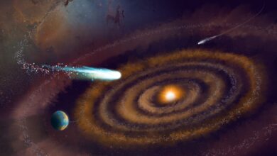 NASA descobre disco de formação de exoplanetas com água antiga