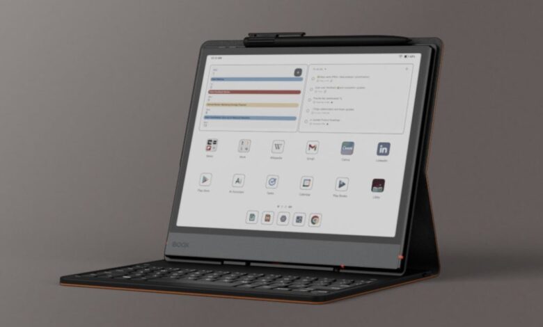 BOOX apresenta tablet que une design e funcionalidade