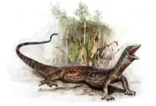 Cientistas detalham descoberta de lagarto jurássico com mandíbula similar à de cobra