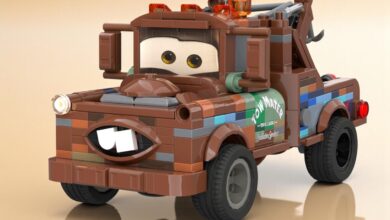 LEGO cria modelo de Tow Mater que impressiona design automotivo