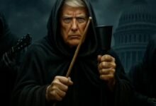 Trump publica vídeo bizarro de AI com arquiteto do Project 2025