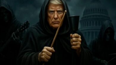 Trump publica vídeo bizarro de AI com arquiteto do Project 2025