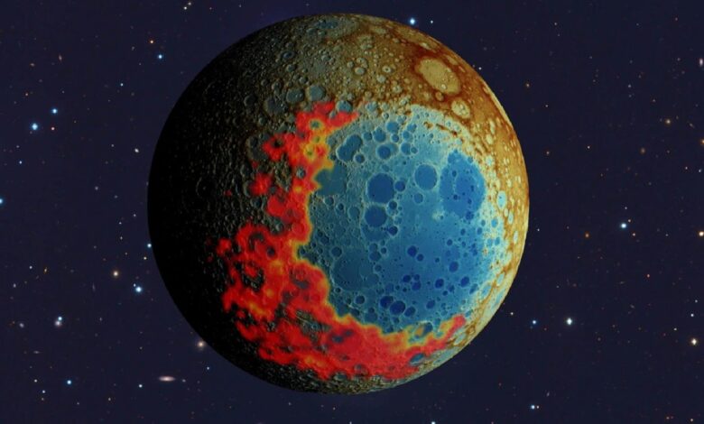 Estudo revela nova origem da maior cratera lunar, diz NASA
