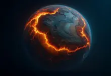 Estudo revela papel do calor de 900°C na formação dos continentes