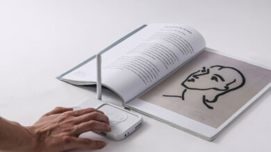 Feel Book Concept propõe design acessível com AI