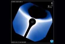 NASA capta satélite da Terra cruzando a órbita solar
