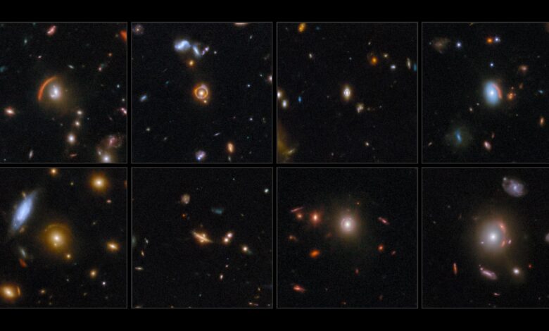 Telescópio James Webb confirma teoria de Einstein 8 vezes