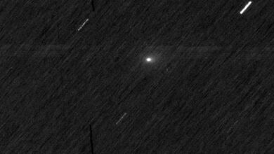 ESA observa com satélite cometa interestelar 3I/ATLAS perto de Marte