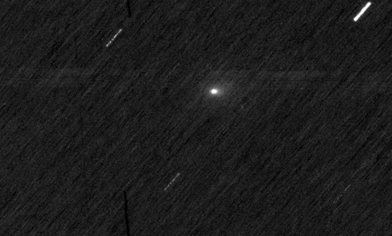 ESA observa com satélite cometa interestelar 3I/ATLAS perto de Marte