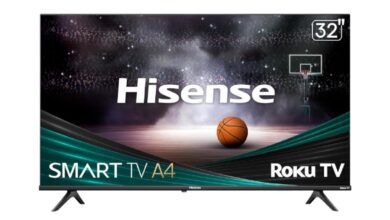 Hisense 32" Smart Roku TV tem preço de monitor portátil