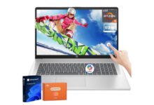 HP 17.3″ Ryzen 5 com 75% off e acessórios para games