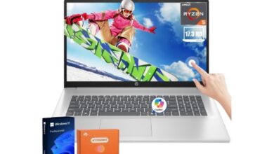 HP 17.3″ Ryzen 5 com 75% off e acessórios para games