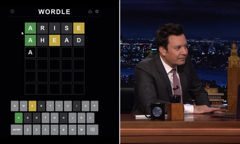 Jimmy Fallon transforma Wordle em game show interativo
