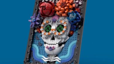 LEGO homenageia Dia de Los Muertos com arte em design