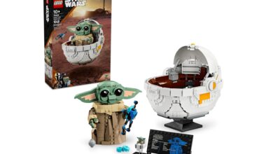 LEGO lança Grogu Set com Hover Pram a preço recorde na Amazon
