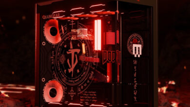 PC gamer da DOOM tem cooler que reproduz jogo em loop