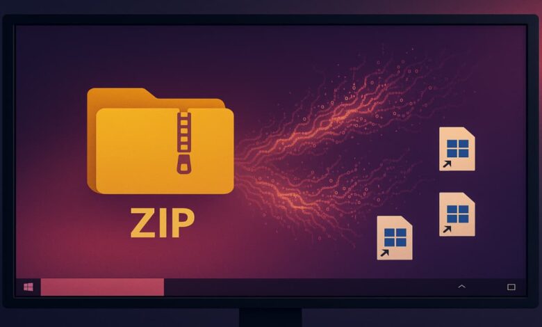 Malware se espalha por atalhos em arquivos ZIP maliciosos